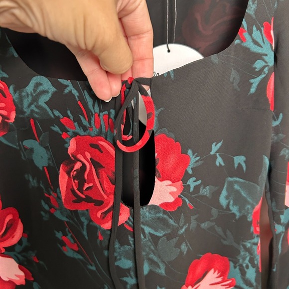 Princess‎ Polly Dress NWT Bayford Long sleeve Mini Size 2 XS Rose Fairygoth - Picture 3 of 9